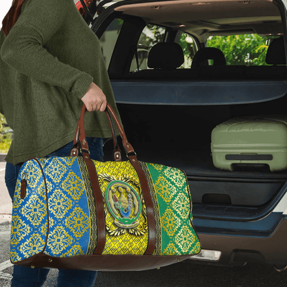 Travel Bag Rwanda Royal Pattern