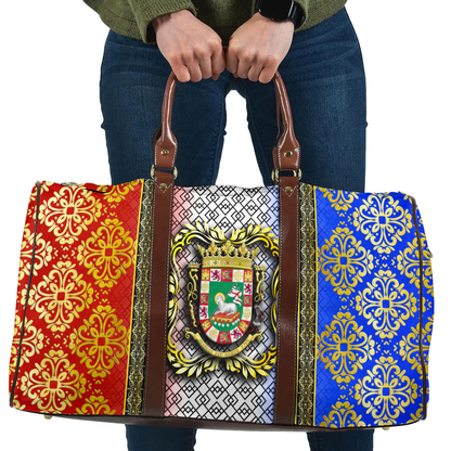 Travel Bag Puerto Rico Royal Pattern