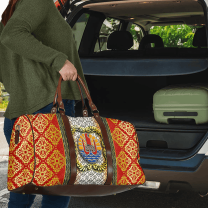 Travel Bag Tahiti Royal Pattern