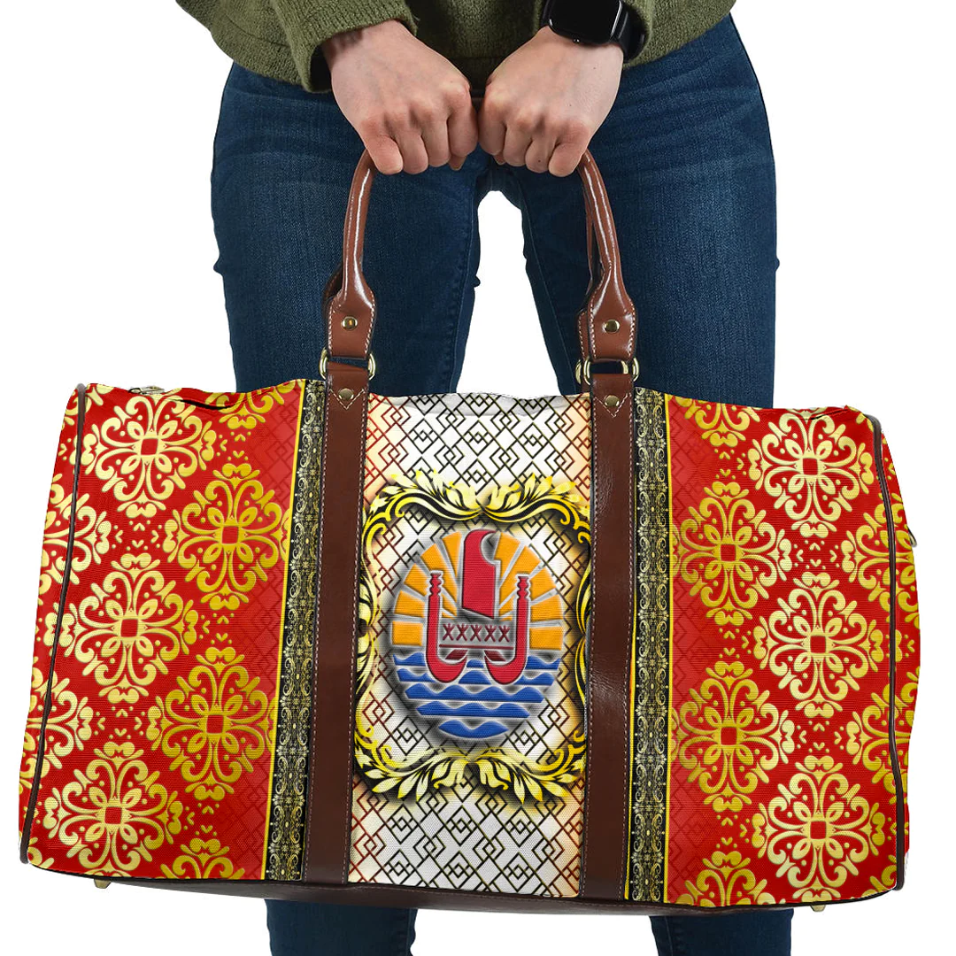 Travel Bag Tahiti Royal Pattern