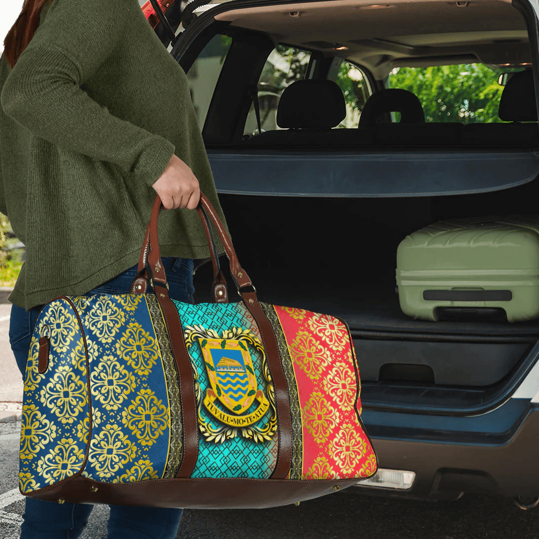 Travel Bag Tuvalu Royal Pattern