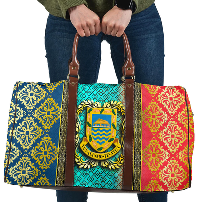 Travel Bag Tuvalu Royal Pattern