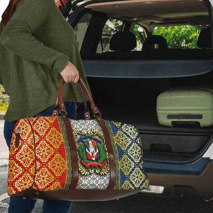 Travel Bag Dominican Republic Royal Pattern