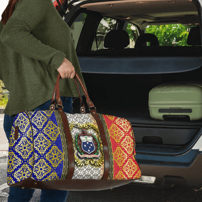 Travel Bag Samoa Royal Pattern