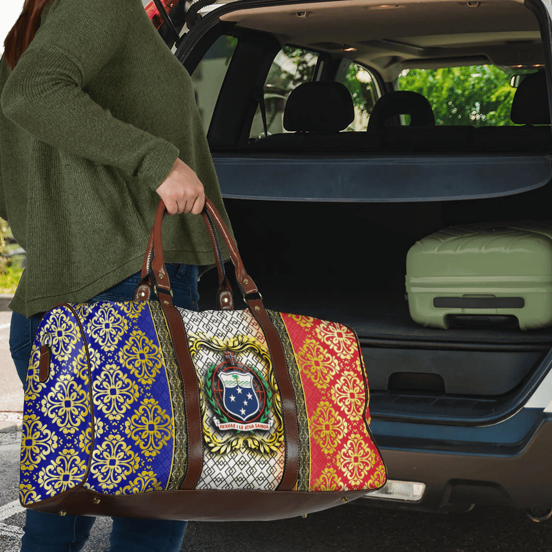 Travel Bag Samoa Royal Pattern