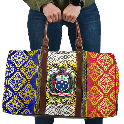 Travel Bag Samoa Royal Pattern