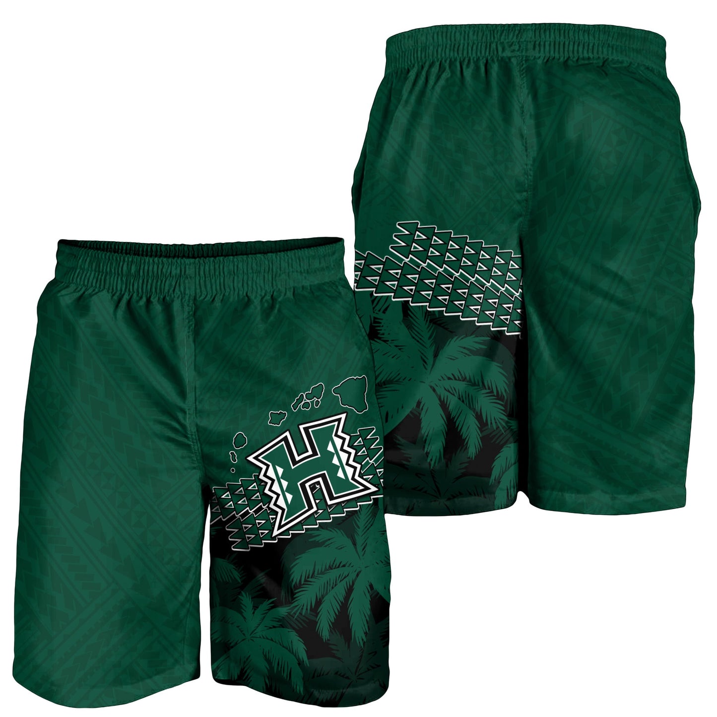 Hawaii Rainbow Warriors Men Shorts Laau Pama