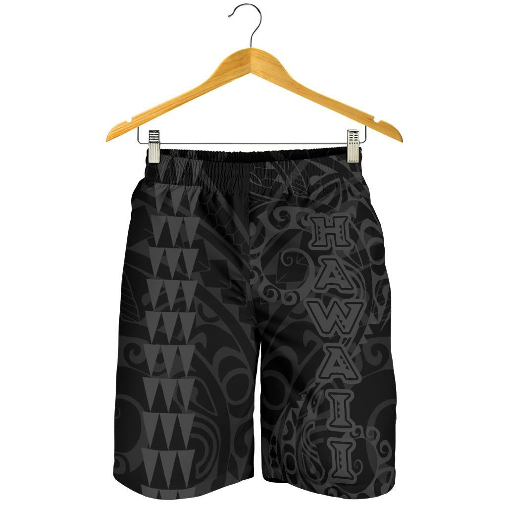 Hawaii Tribal Men's Shorts Grey