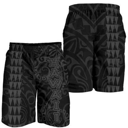 Hawaii Tribal Men's Shorts Grey