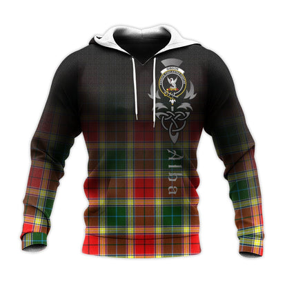 Printivon Gibsone Gibson Gibbs Tartan Crest Alba Celtic Hoodie