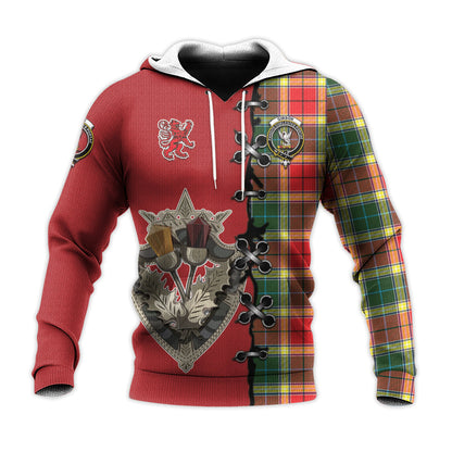 Printivon Gibsone Gibson Gibbs Tartan Hoodie Lion Rampant And Celtic Thistle Style