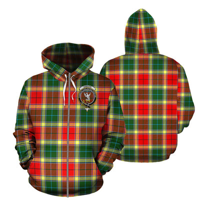 Printivon Gibsone Gibson Gibbs Tartan Hoodie