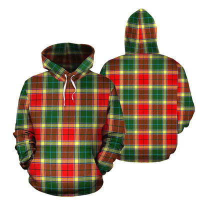 Printivon Gibsone Gibson Gibbs Tartan Hoodie
