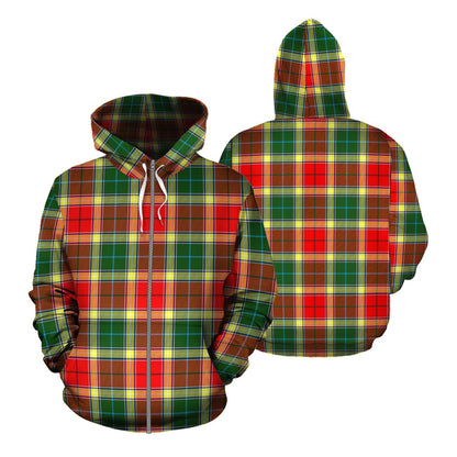 Printivon Gibsone Gibson Gibbs Tartan Hoodie