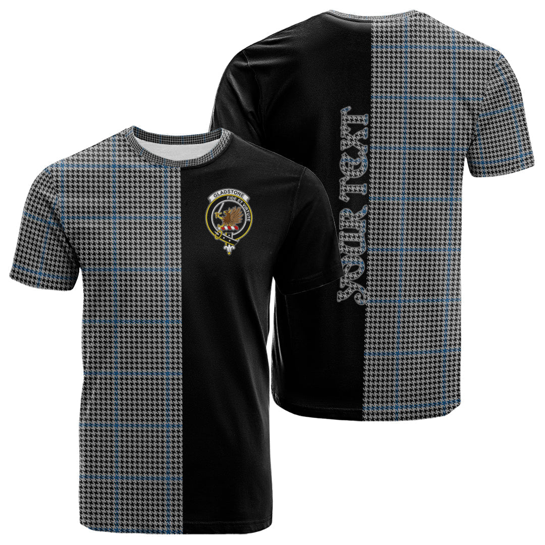 Printivon Gladstone Tartan Personalize Half T shirt