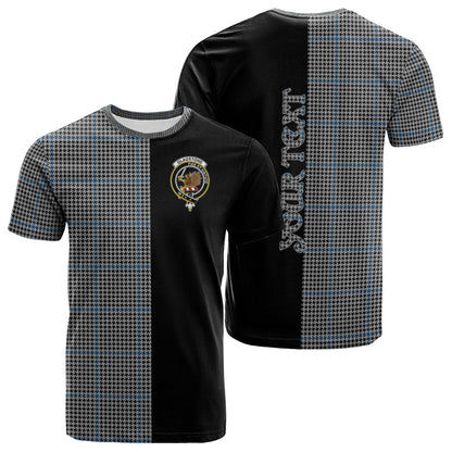 Printivon Gladstone Tartan Personalize Half T shirt