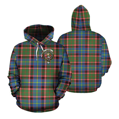 Printivon Glass Tartan Hoodie