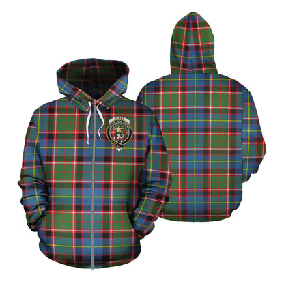 Printivon Glass Tartan Hoodie