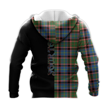 Printivon Glass Tartan Personalize Half Hoodie