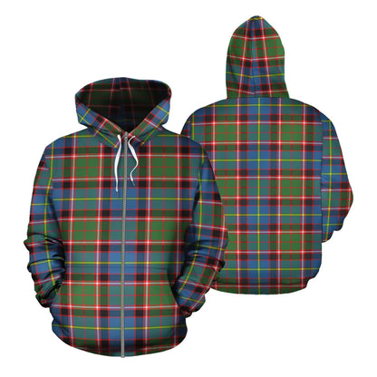 Printivon Glass Tartan Hoodie