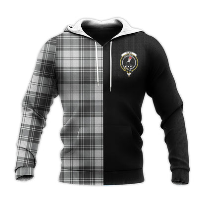 Printivon Glen Tartan Personalize Half Hoodie