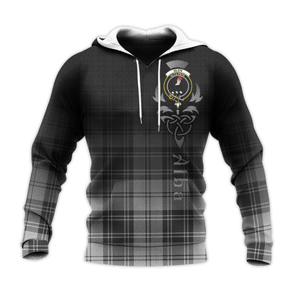Printivon Glen Tartan Crest Alba Celtic Hoodie