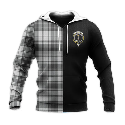 Printivon Glendinning Tartan Personalize Half Hoodie