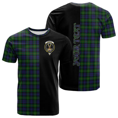 Printivon Gordon Tartan Personalize Half T shirt