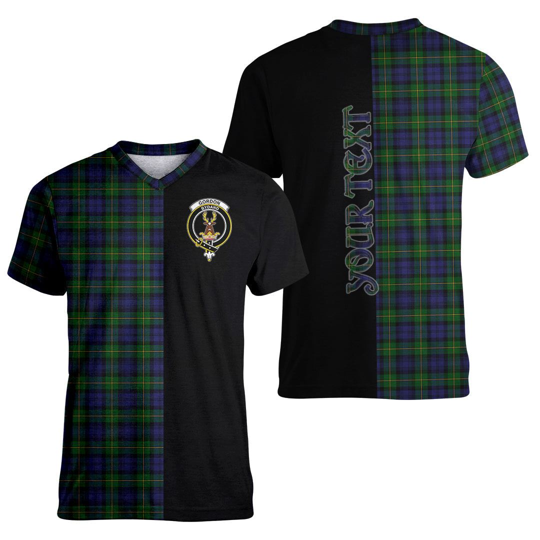 Printivon Gordon Tartan Personalize Half T shirt