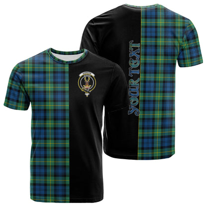 Printivon Gordon Ancient Tartan Personalize Half T shirt