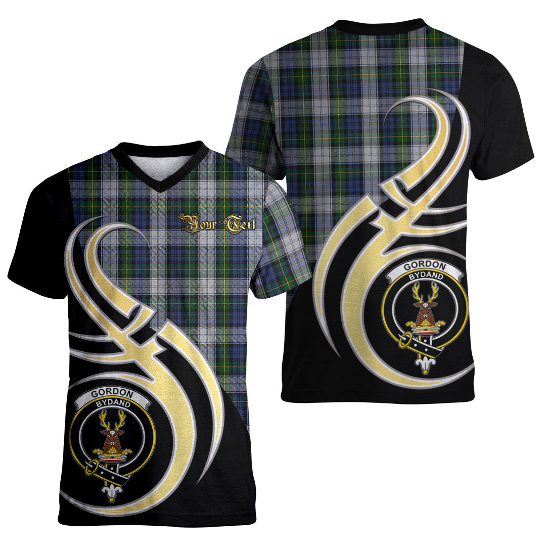 Printivon Gordon Dress Tartan Crest Believe In Me T Shirt