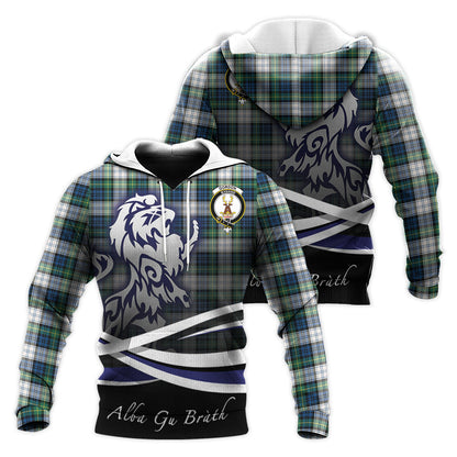 Printivon Gordon Dress Ancient Tartan Scottish Lion Hoodie