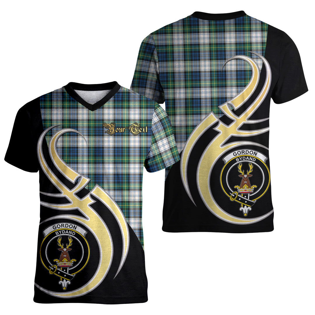 Printivon Gordon Dress Ancient Tartan Crest Believe In Me T Shirt