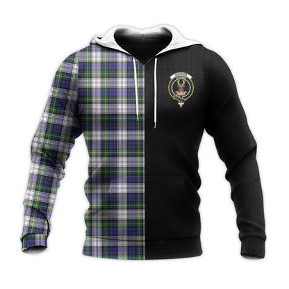 Printivon Gordon Dress Modern Tartan Personalize Half Hoodie
