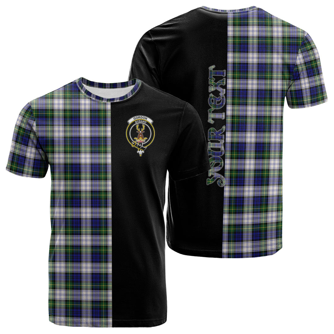 Printivon Gordon Dress Modern Tartan Personalize Half T shirt