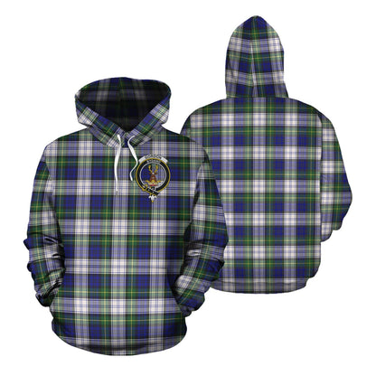 Printivon Gordon Dress Modern Tartan Hoodie