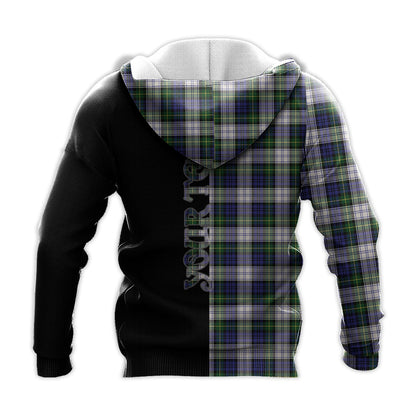 Printivon Gordon Dress Modern Tartan Personalize Half Hoodie