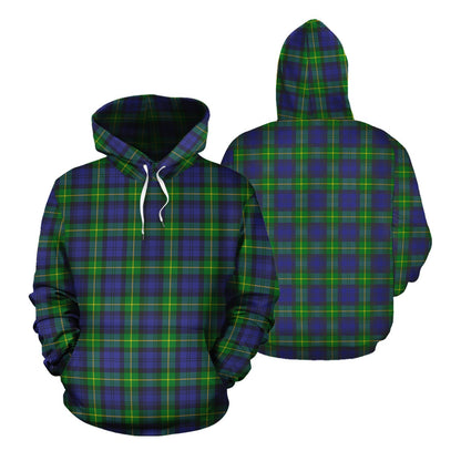 Printivon Gordon Modern Tartan Hoodie