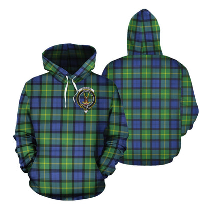 Printivon Gordon Old Ancient Tartan Hoodie