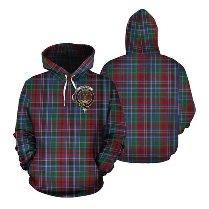 Printivon Gordon Red Tartan Hoodie