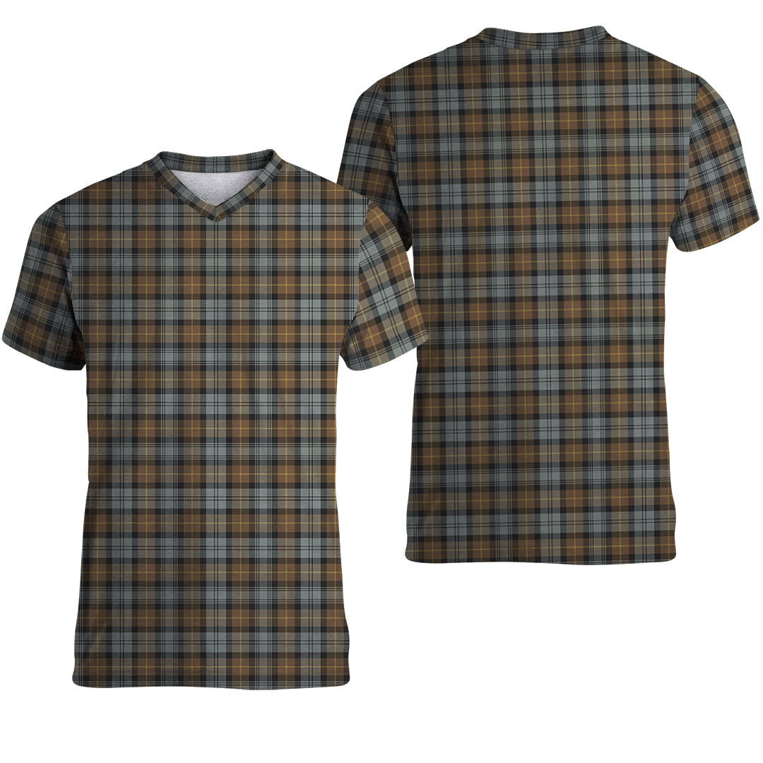 Printivon Gordon Weathered Tartan T Shirt