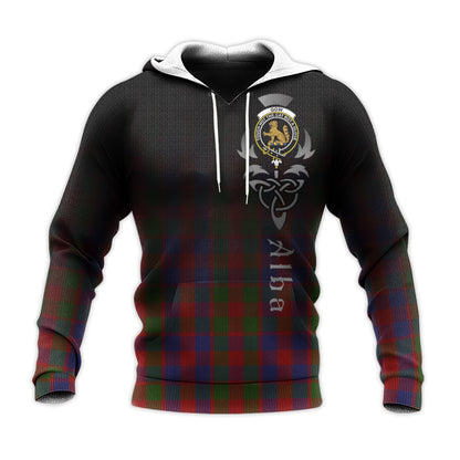 Printivon Gow Tartan Crest Alba Celtic Hoodie