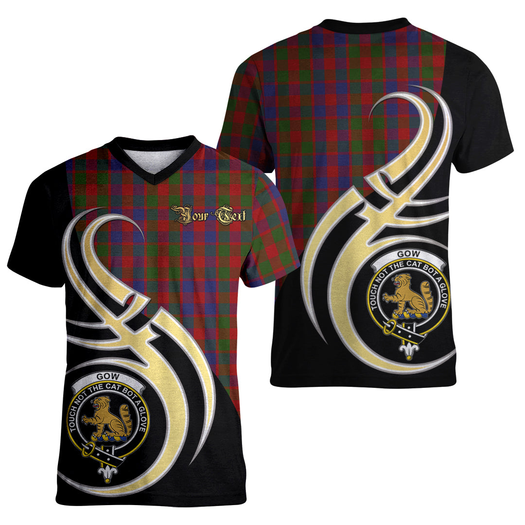 Printivon Gow Tartan Crest Believe In Me T Shirt