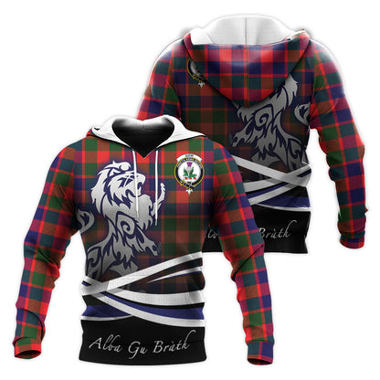 Printivon Gow Of Skeoch Tartan Scottish Lion Hoodie