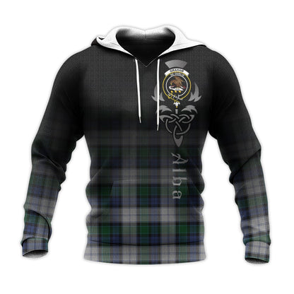 Printivon Graham Dress Tartan Crest Alba Celtic Hoodie