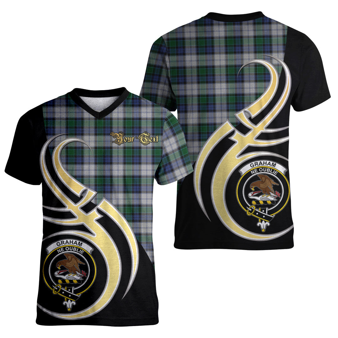 Printivon Graham Dress Tartan Crest Believe In Me T Shirt