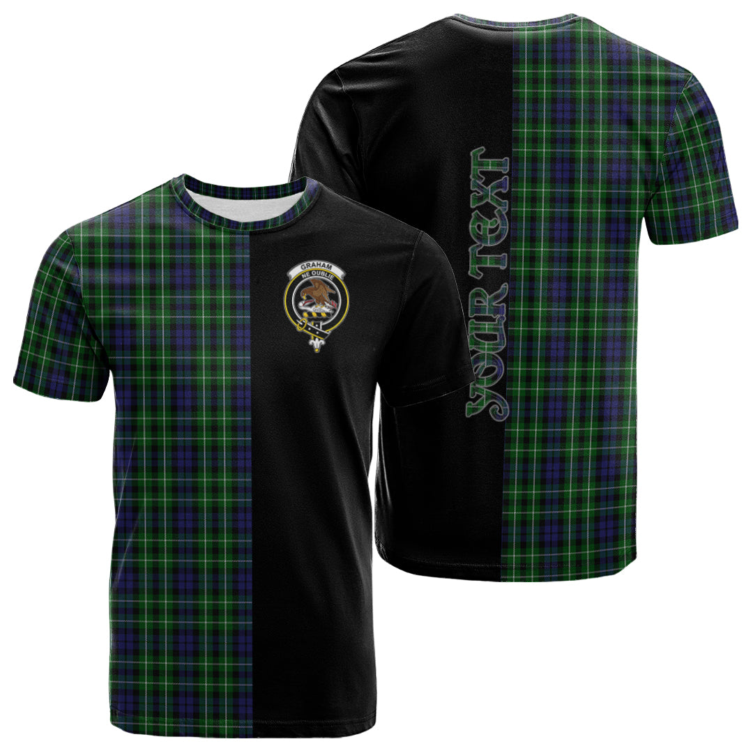 Printivon Graham of Montrose Tartan Personalize Half T shirt