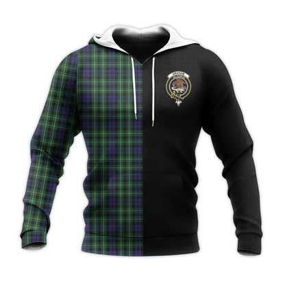 Printivon Graham Of Montrose Tartan Personalize Half Hoodie