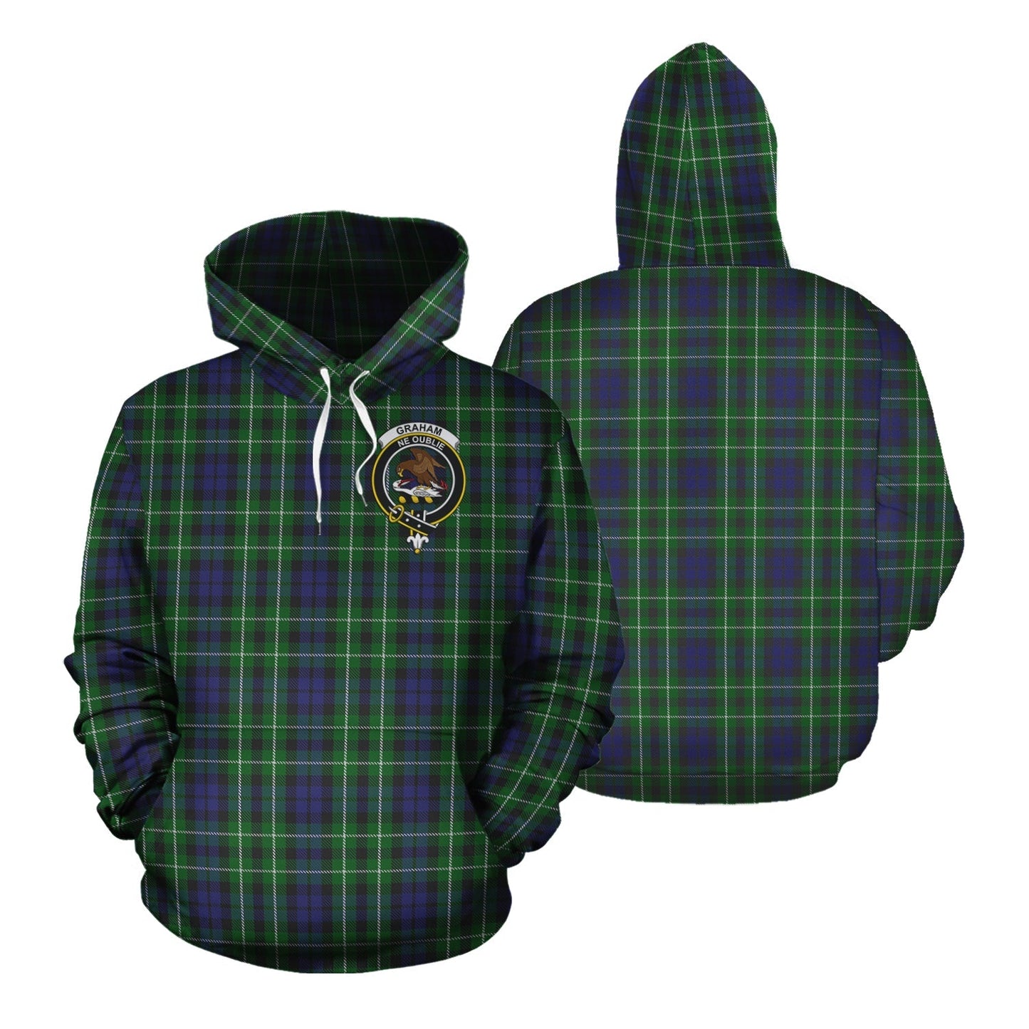Printivon Graham Of Montrose Tartan Hoodie