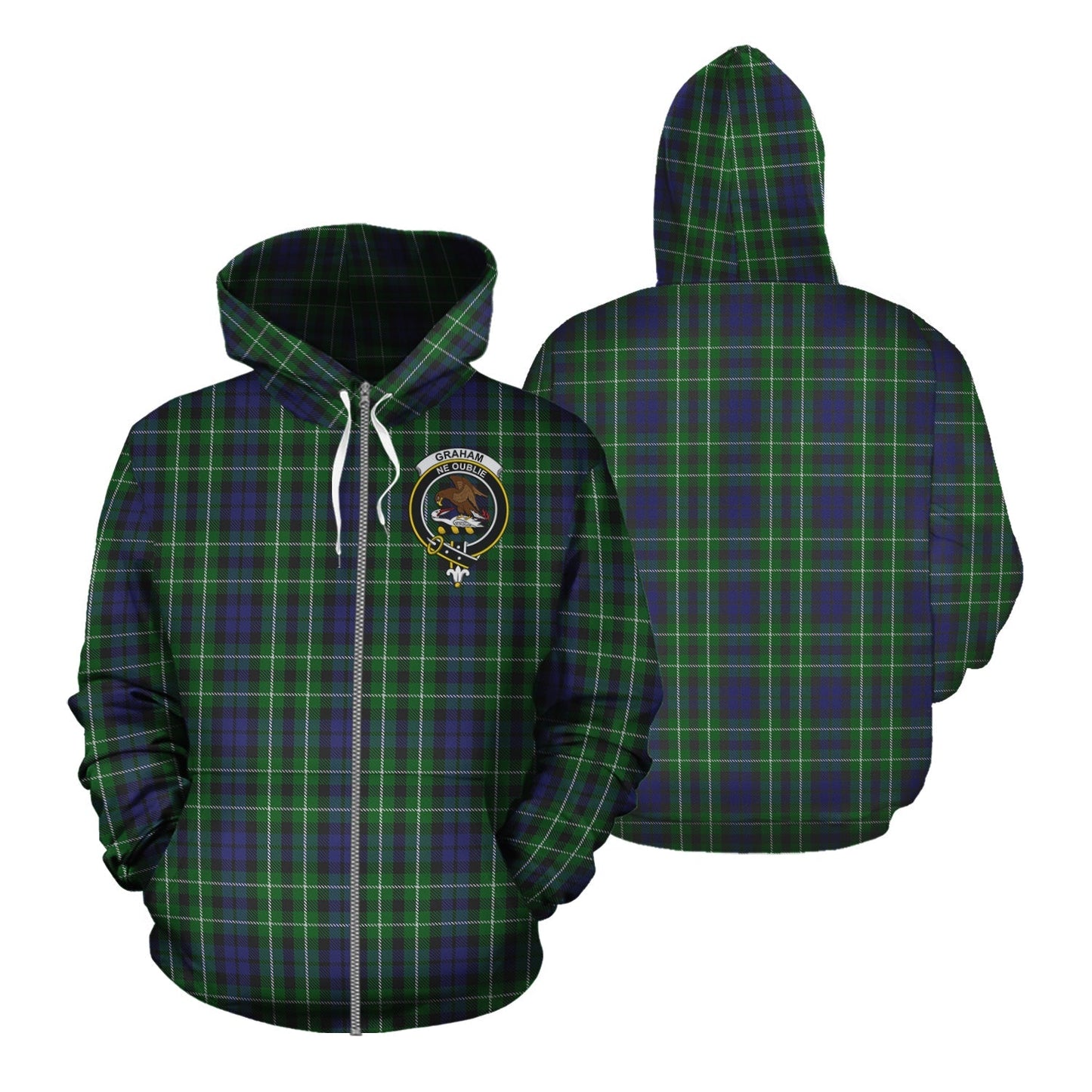 Printivon Graham Of Montrose Tartan Hoodie